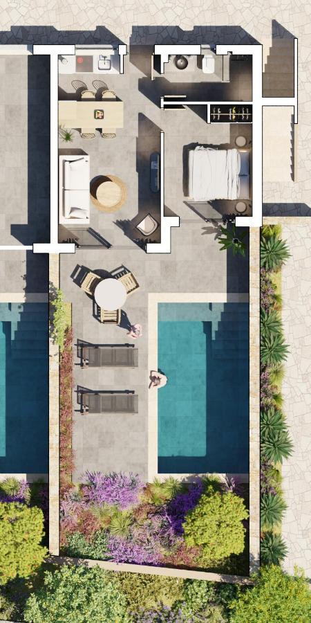 Pnoes Luxury Suites Paliúri Kültér fotó