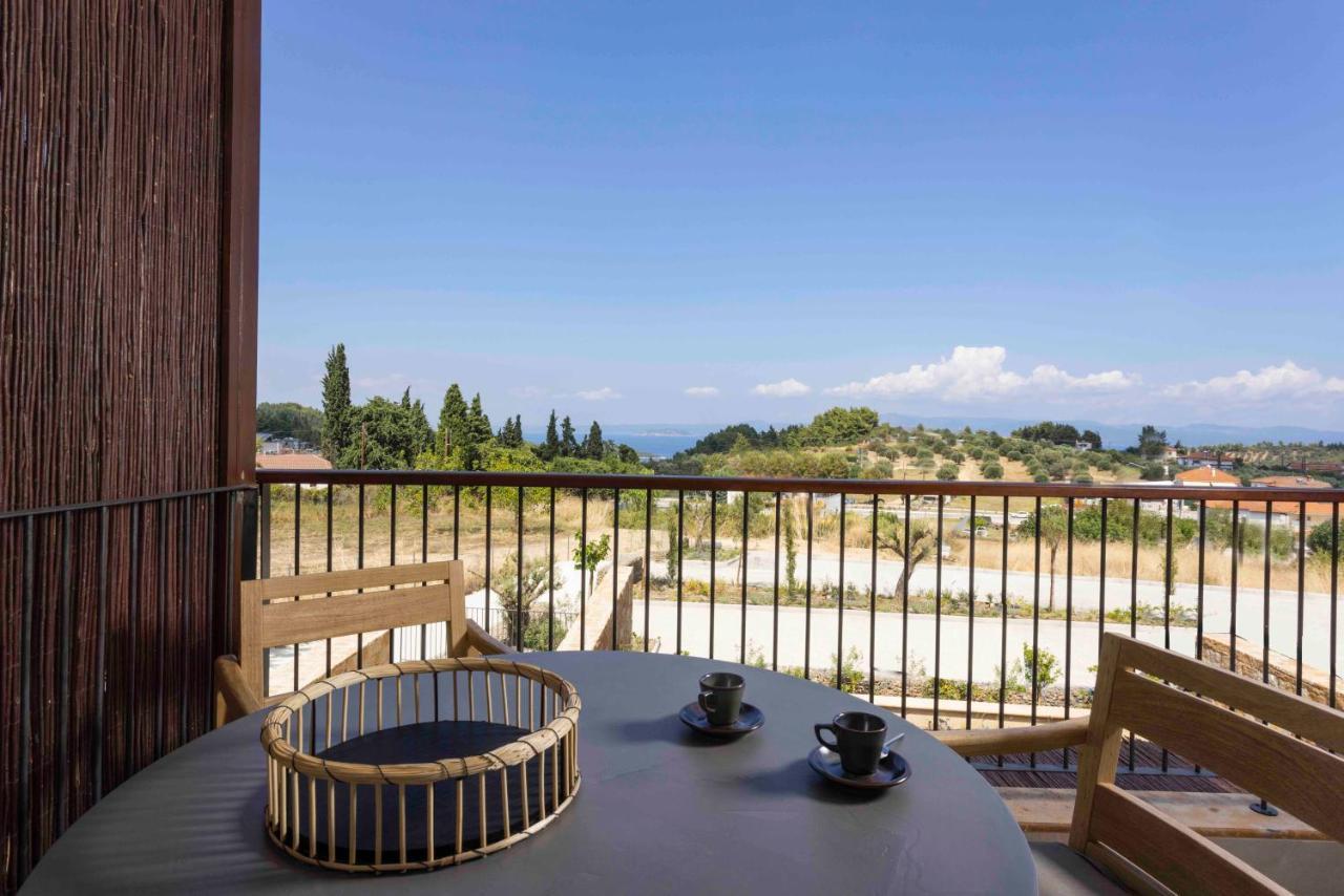 Pnoes Luxury Suites Paliúri Kültér fotó