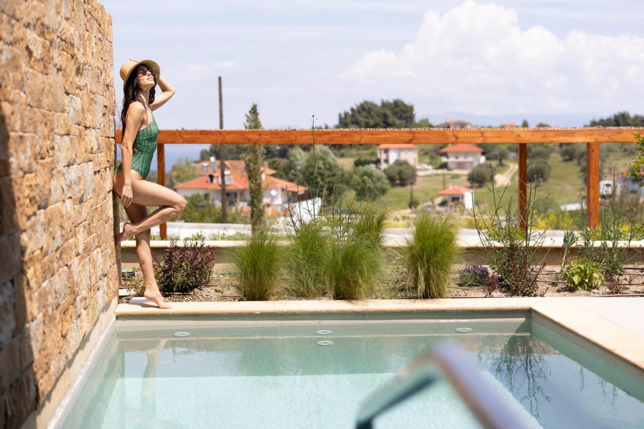 Pnoes Luxury Suites Paliúri Kültér fotó