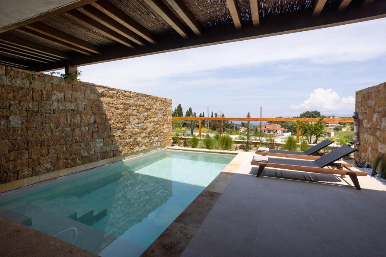 Pnoes Luxury Suites Paliúri Kültér fotó