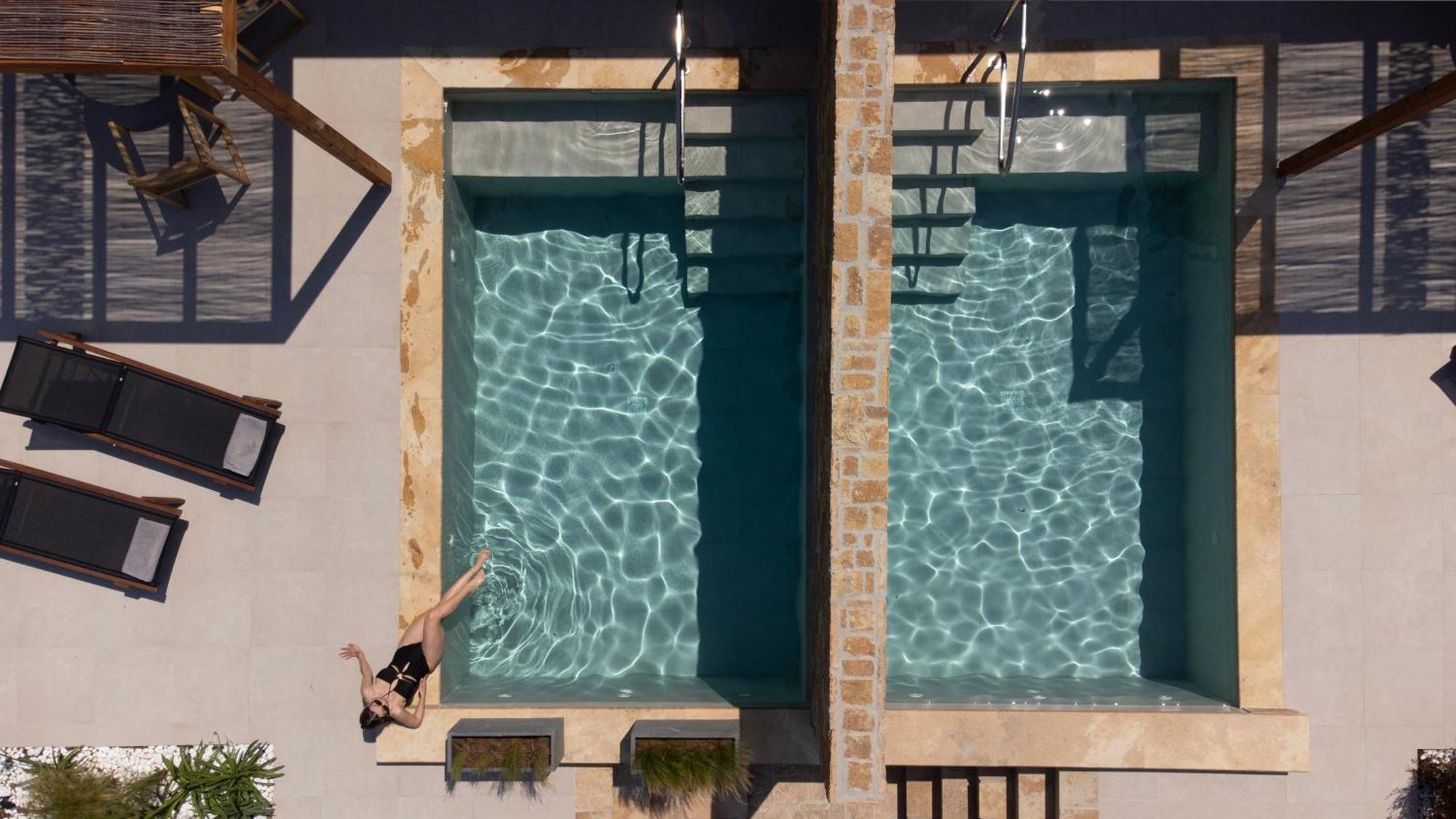Pnoes Luxury Suites Paliúri Kültér fotó